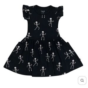 Kyte Pocket Dress in Skeleton 3T NWT